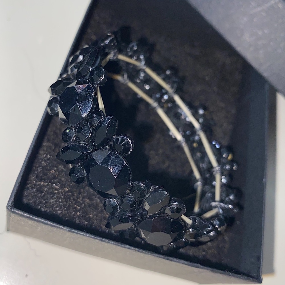 black bracelet